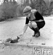 1973, Warszawa, Polska.
Aktorka Anna Seniuk. 
Fot. Lubomir T. Winnik, zbiory Ośrodka KARTA
