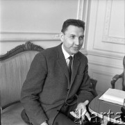 1973, Warszawa, Polska.
Muzykolog dr Jerzy Gołos, znawca historii organów i muzyki organowej.
Fot. Lubomir T. Winnik, zbiory Ośrodka KARTA

