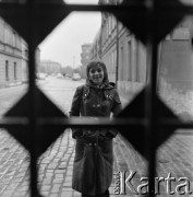 10.04.1973, Warszawa, Polska.
Piosenkarka Roma Buharowska.
Fot. Lubomir T. Winnik, zbiory Ośrodka KARTA