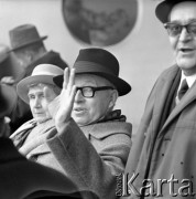 1973, Warszawa, Polska.
Edmund Grzybowski, redaktor Warszawskiego Tygodnika Ilustrowanego 