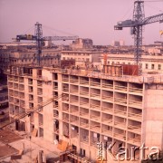 1972, Warszawa, Polska.
Budowa Hotelu Forum.
Fot. Lubomir T. Winnik, zbiory Ośrodka KARTA
