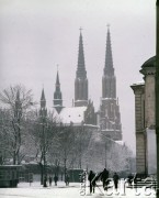 1971-1973, Warszawa, Polska.
Katedra św. Michała Archanioła i św. Floriana na Pradze Północ.
Fot. Lubomir T. Winnik, zbiory Ośrodka KARTA