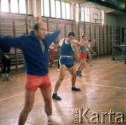 1972, Wisła, Polska.
Trening podczas zgrupowania kadry olimpijskiej bokserów.
Fot. Lubomir T. Winnik, zbiory Ośrodka KARTA