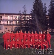 1972, Zakopane, Polska.
Polska reprezentacja piłki nożnej podczas zgrupowania.
Fot. Lubomir T. Winnik, zbiory Ośrodka KARTA