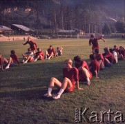 1972, Zakopane, Polska.
Zgrupowanie polskiej reprezentacji piłki nożnej.
Fot. Lubomir T. Winnik, zbiory Ośrodka KARTA
