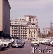 1971-1973, Bukareszt, Rumunia.
Aleja Magheru (Bulevardul Magheru).
Fot. Lubomir T. Winnik, zbiory Ośrodka KARTA