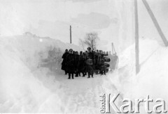 1939-1945, prawdopodobnie okolice Jasła.
Żołnierze Wehrmachtu.
Fot. NN, album nieznanego żołnierza Wehrmachtu, kolekcja Tomasza Kopańskiego, zbiory Ośrodka KARTA