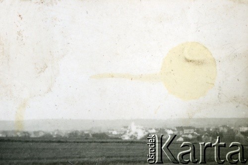 1939-1945, prawdopodobnie Jasło.
Panorama miasta.
Fot. NN, album nieznanego żołnierza Wehrmachtu, kolekcja Tomasza Kopańskiego, zbiory Ośrodka KARTA
