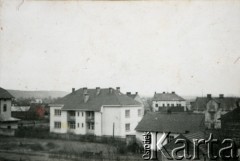 1939-1945, prawdopodobnie Jasło.
Zabudowa miasta.
Fot. NN, album nieznanego żołnierza Wehrmachtu, kolekcja Tomasza Kopańskiego, zbiory Ośrodka KARTA