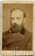 Ok. 1900, Weimar, Niemcy.
Profesor Bonner.
Fot. Friedrich Hertel Grofsherzogl Sachs Hof Photograph Weimar Schutzenstrasse, album nieznanego żołnierza Wehrmachtu, kolekcja Tomasza Kopańskiego, zbiory Ośrodka KARTA