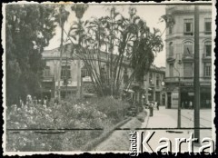 Prawdopodobnie przed 1945, Ameryka Południowa (?).
Fragment miasta.
Fot. NN, kolekcja Wacława Urbanowicza, zbiory Ośrodka KARTA