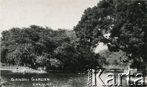 Karachi, Pakistastan.
Ghandi Garden.
Fot. NN, kolekcja Wacława Urbanowicza, zbiory Ośrodka KARTA