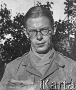 1940-1941, Münchenbuchsee, Szwajcaria.
Żołnierz 2. Dywizji Strzelców Pieszych starszy ogniomistrz Mieczysław Sangowicz 