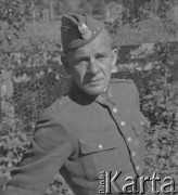 1940-1941, Münchenbuchsee, Szwajcaria.
Internowany żołnierz 2. Dywizji Strzelców Pieszych Franciszek Banasiak.
Fot. Jerzy Konrad Maciejewski, zbiory Ośrodka KARTA