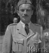 1940-1941, Münchenbuchsee, Szwajcaria.
Internowany żołnierz 2. Dywizji Strzelców Pieszych Stanisław Haykowski (?).
Fot. Jerzy Konrad Maciejewski, zbiory Ośrodka KARTA