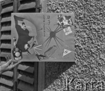 1943-1945, Baden, Szwajcaria.
Karykatura jednego z członków gazety dla internowanych żołnierzy 