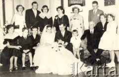 Lata 50., Cachuera, Misiones, Argentyna.
Fotografia ślubna Juana Alfredo 