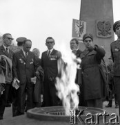 14.05.1972, Berlin, Niemiecka Republika Ludowa (NRD).
Uroczystość odsłonięcia Pomnika Żołnierza Polskiego i Niemieckiego Antyfaszysty. Nz. polscy żołnierze i weterani.
Fot. Maciej Jasiecki, zbiory Ośrodka KARTA