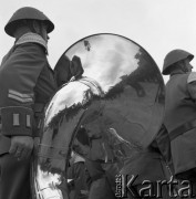 14.05.1972, Berlin, Niemiecka Republika Ludowa (NRD).
Uroczystość odsłonięcia Pomnika Żołnierza Polskiego i Niemieckiego Antyfaszysty. Nz. niemiecka orkiestra wojskowa.
Fot. Maciej Jasiecki, zbiory Ośrodka KARTA