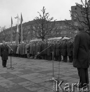 14.05.1972, Berlin, Niemiecka Republika Ludowa (NRD).
Uroczystość odsłonięcia Pomnika Żołnierza Polskiego i Niemieckiego Antyfaszysty. Nz. uczestnicy uroczystości.
Fot. Maciej Jasiecki, zbiory Ośrodka KARTA