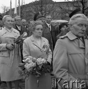 14.05.1972, Berlin, Niemiecka Republika Ludowa (NRD).
Uroczystość odsłonięcia Pomnika Żołnierza Polskiego i Niemieckiego Antyfaszysty. Nz. delegacje pod pomnikiem.
Fot. Maciej Jasiecki, zbiory Ośrodka KARTA