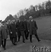 14.05.1972, Berlin, Niemiecka Republika Ludowa (NRD).
Uroczystość odsłonięcia Pomnika Żołnierza Polskiego i Niemieckiego Antyfaszysty.  Nz. od prawej premier NRD Willi Stoph, premier PRL Piotr Jaroszewicz, I sekretarz Niemieckiej Socjalistycznej Partii Jedności Erich Honecker.
Fot. Maciej Jasiecki, zbiory Ośrodka KARTA