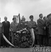 14.05.1972, Berlin, Niemiecka Republika Ludowa (NRD).
Uroczystość odsłonięcia Pomnika Żołnierza Polskiego i Niemieckiego Antyfaszysty. Nz. delegacja z Polski.
Fot. Maciej Jasiecki, zbiory Ośrodka KARTA