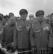 14.05.1972, Berlin, Niemiecka Republika Ludowa (NRD).
Uroczystość odsłonięcia Pomnika Żołnierza Polskiego i Niemieckiego Antyfaszysty. Nz. żołnierze z polskiej delegacji.
Fot. Maciej Jasiecki, zbiory Ośrodka KARTA