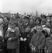 14.05.1972, Berlin, Niemiecka Republika Ludowa (NRD).
Uroczystość odsłonięcia Pomnika Żołnierza Polskiego i Niemieckiego Antyfaszysty. Nz. delegacja z Polski.
Fot. Maciej Jasiecki, zbiory Ośrodka KARTA