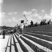 24.06.1972, Cedynia, Polska
Obchody tysiąclecia bitwy pod Cedynią. Na górze Czcibora odsłonięto Pomnik Polskiego Zwycięstwa nad Odrą. Nz. uczestnik sztafety.
Fot. Maciej Jasiecki, zbiory Ośrodka KARTA