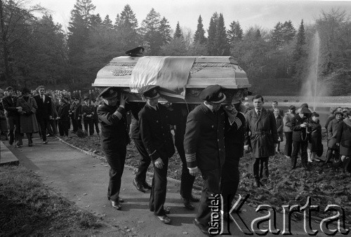 Po 25.10.1972, Szczecin, Polska
Pogrzeb kpt. ż.w. Konstantego Maciejewicza, pierwszego komendanta 