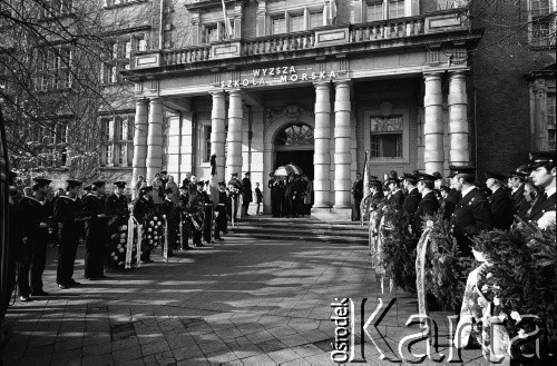 Po 25.10.1972, Szczecin, Polska
Pogrzeb kpt. ż.w. Konstantego Maciejewicza, pierwszego komendanta 