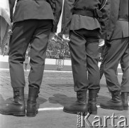 Lata 70-te, Szczecin, Polska,
Przysięga żołnierzy 12. Dywizji Zmechanizowanej.
Fot. Maciej Jasiecki, Fundacja Ośrodka KARTA
