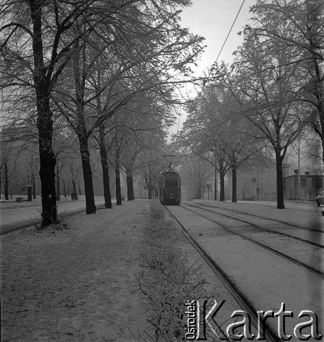 Lata 70., Szczecin, Polska.
Aleja Piastów.
Fot. Maciej Jasiecki, zbiory Ośrodka KARTA