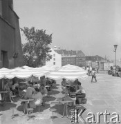 Lata 70., Szczecin, Polska.
Wschodni taras Zamku Książąt Pomorskich.
Fot. Maciej Jasiecki, zbiory Ośrodka KARTA
