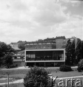 Lata 70., Szczecin, Polska.
Dworzec Autobusowy, ul. Dworcowa. 
Fot. Maciej Jasiecki, zbiory Ośrodka KARTA