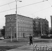 Lata 70., Szczecin, Polska.
Kamienice na rogu ul. Stanisława Duboisa i Teofila Firlika.
Fot. Maciej Jasiecki, zbiory Ośrodka KARTA