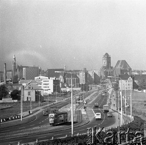 Lata 70., Szczecin, Polska.
Ul. Energetyków.
Fot. Maciej Jasiecki, zbiory Ośrodka KARTA
