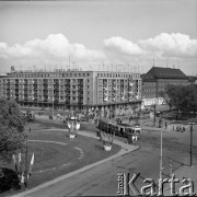 Lata 60.-70., Szczecin, Polska.
Aleja Wyzwolenia.
Fot. Maciej Jasiecki, Fundacja Ośrodka KARTA