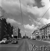 Lata 60.-70., Szczecin, Polska.
Ul. Wielka (obecnie ks. kard. Stefana Wyszyńskiego).
Fot. Maciej Jasiecki, Fundacja Ośrodka KARTA