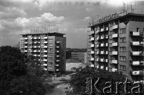 Lata 70., Szczecin, Polska.
Plac Grunwaldzki.
Fot. Maciej Jasiecki, zbiory Ośrodka KARTA