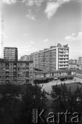Lata 70., Szczecin, Polska.
Ulica Mariana Buczka (obecnie J. Piłsudskiego).
Fot. Maciej Jasiecki, zbiory Ośrodka KARTA
