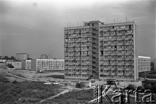 Lata 70., Szczecin, Polska.
Ulica Ofiar Oświęcimia.
Fot. Maciej Jasiecki, zbiory Ośrodka KARTA