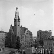 Lata 70., Szczecin, Polska.
Pomorska Akademia Medyczna przy ul. Rybackiej.
Fot. Maciej Jasiecki, zbiory Ośrodka KARTA