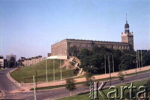 Lata 70., Szczecin, Polska.
Zamek Książąt Pomorskich.
Fot. Maciej Jasiecki, zbiory Ośrodka KARTA