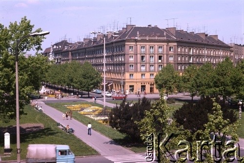 Lata 70., Szczecin, Polska.
Pl. Lotników.
Fot. Maciej Jasiecki, zbiory Ośrodka KARTA
