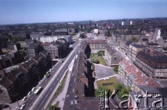 Lata 70., Szczecin, Polska.
Widok na ul. Wielką (obecnie ks. kard. St. Wyszyńskiego).
Fot. Maciej Jasiecki, zbiory Ośrodka KARTA
