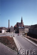 Lata 70., Trzebiatów, Polska.
Kościół Macierzyństwa Najświętszej Marii Panny.
Fot. Maciej Jasiecki, zbiory Ośrodka KARTA