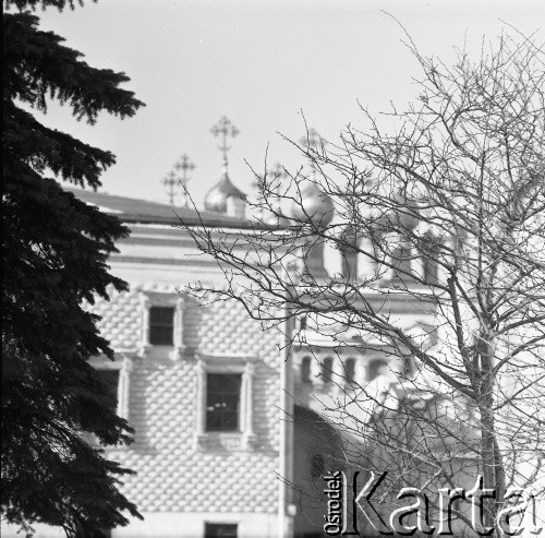 1966, Moskwa, ZSRR.
Kreml, głębi Cerkiew Złożenia Szat.
Fot. Maciej Jasiecki, zbiory Ośrodka KARTA