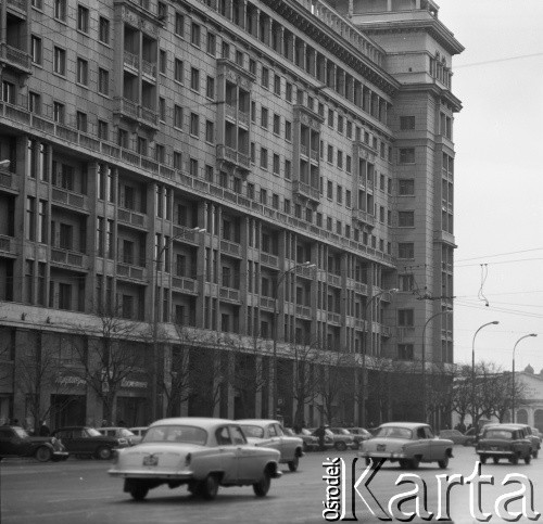 1966, Moskwa, ZSRR.
Ruch uliczny.
Fot. Maciej Jasiecki, zbiory Ośrodka KARTA